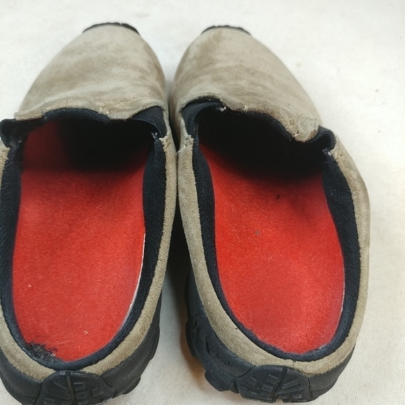Women's Merrell Jungle Slide Clog Taupe Suede 5.5 - Picture 6 of 7